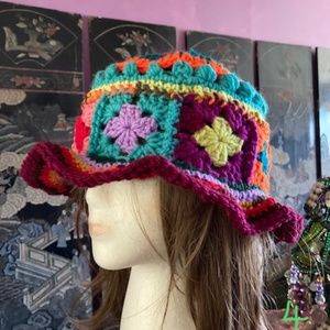 Bucket hat Tribal colorful